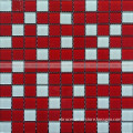 factory supply wholesale price many colors glass mosaic tile crystal material